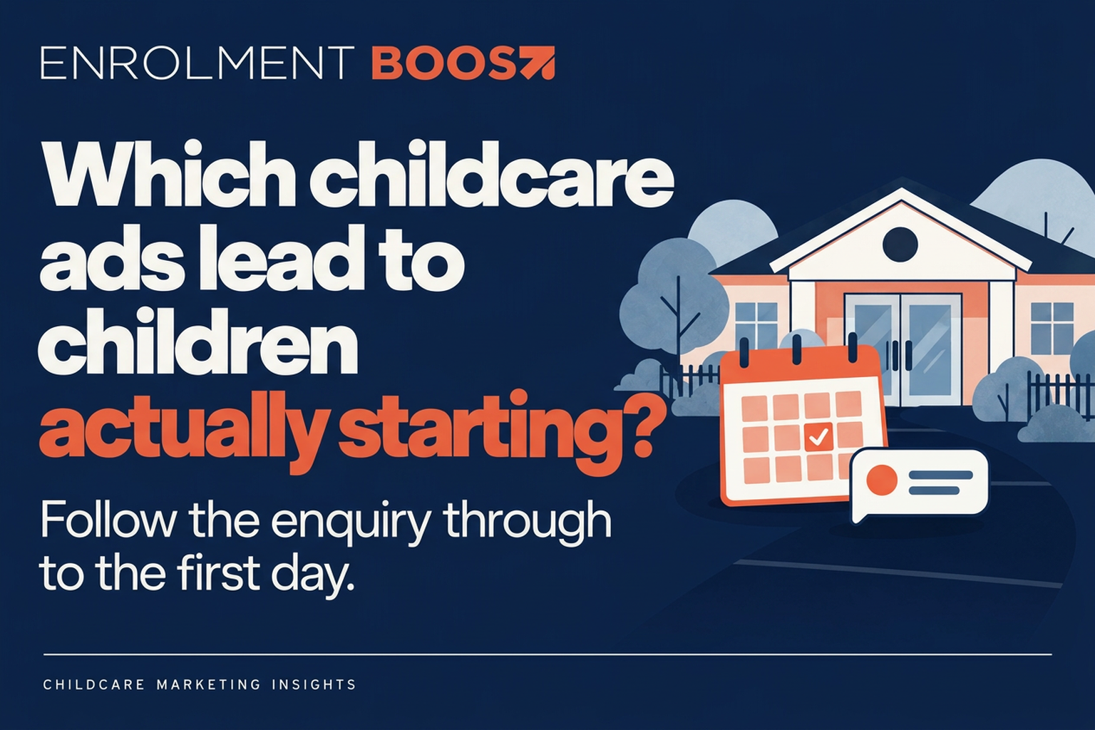 Cover image: Which childcare ads lead to children actually starting?