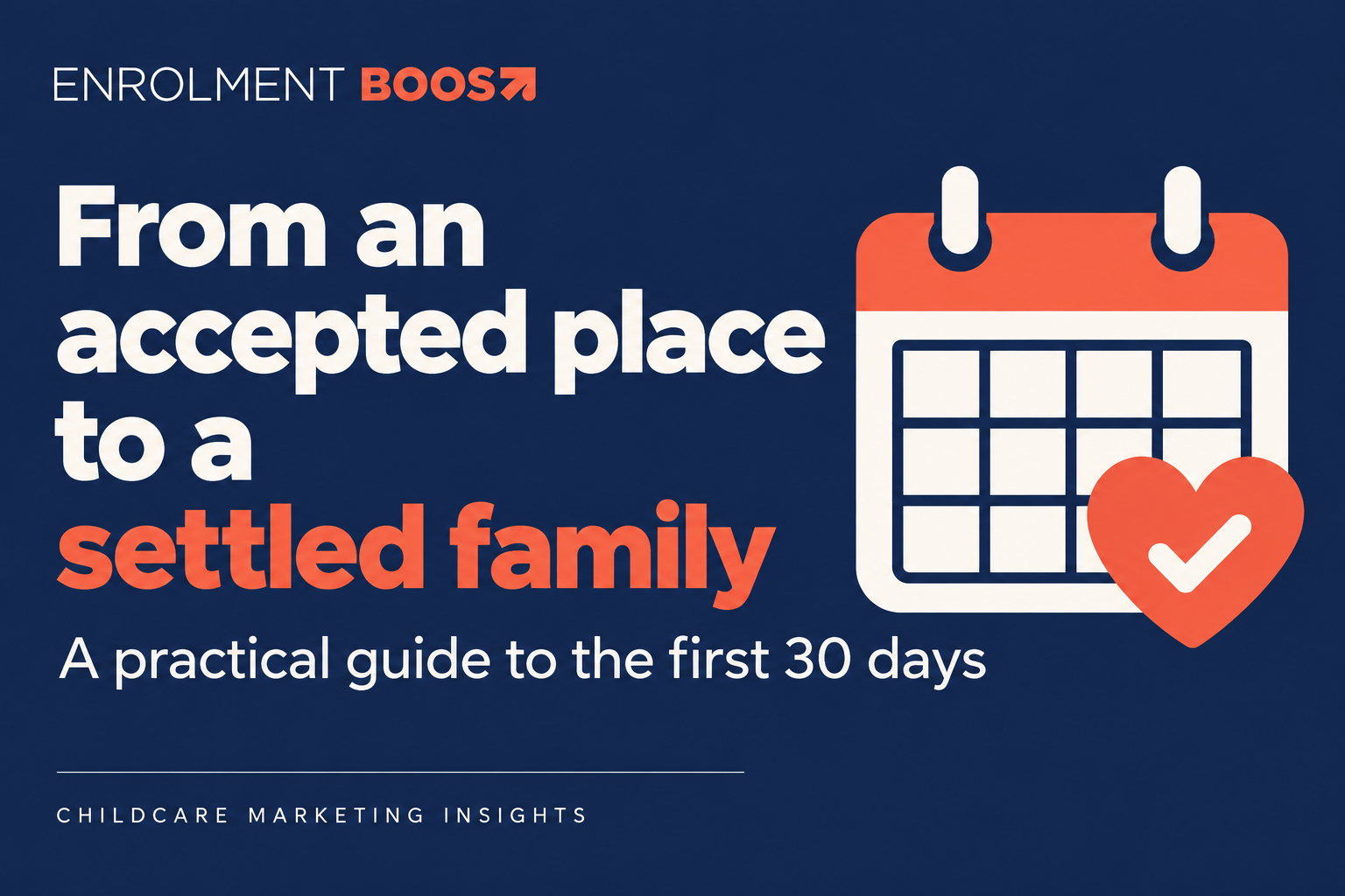 Cover image: From an accepted place to a settled family