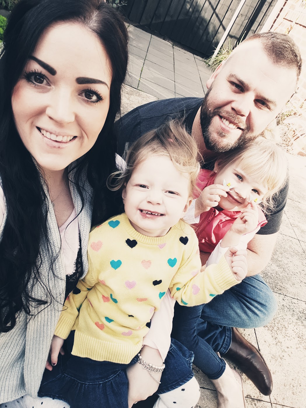 Martin Niedenfuhr with his family
